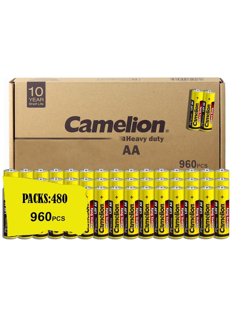 Camelion Camelion AA R6 1.5V Zinc-Carbon Batteries, 2-Pack 480 Packs - Image 1