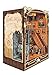 STRUCWOOD Book Nook KitDIY Dollhouse Kit Wooden Miniature Studio with Dust Cover Bookshelf Decor 3D Puzzle Book Nooks for Adults to Build Gift Caramel Dreams - Image 4