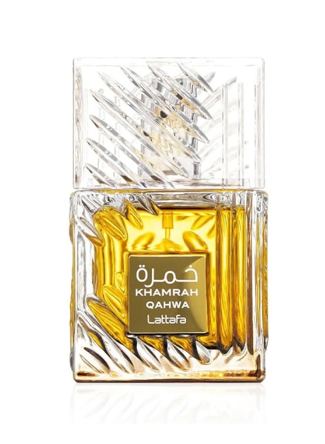 Lattafa Khamrah Coffee Eau de Parfum 100ml Unisex by Lattafa – Oriental Coffee & Vanilla Fragrance - Image 2