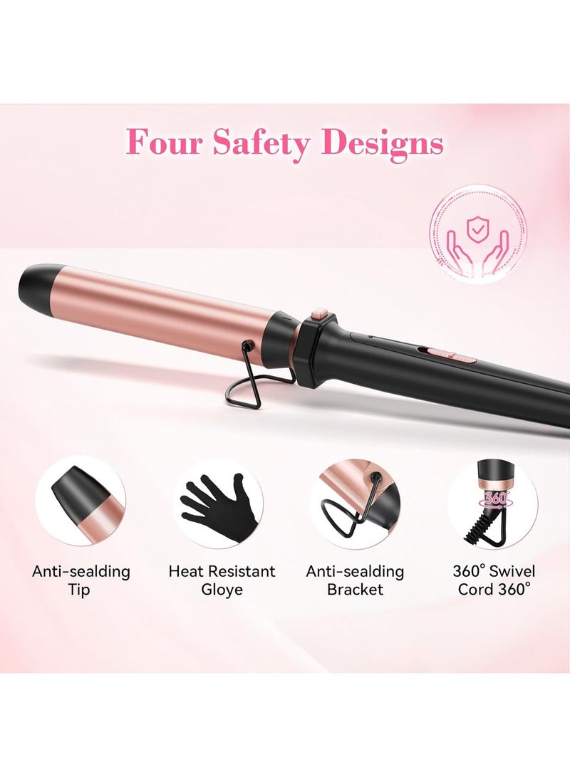 Ufree 7-in-1 Curling Iron Set with Interchangeable Ceramic Barrels, Curling Wand Set with Thermal Brush, Hair Straightener and Wand Curling Iron, Versatile Styling Hair Curlers Set, Gifts for Women - Image 5