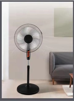 REFURA 4 Speed 16 inches Pedestal Stand Fan 70W Black RE-704  - Image 3