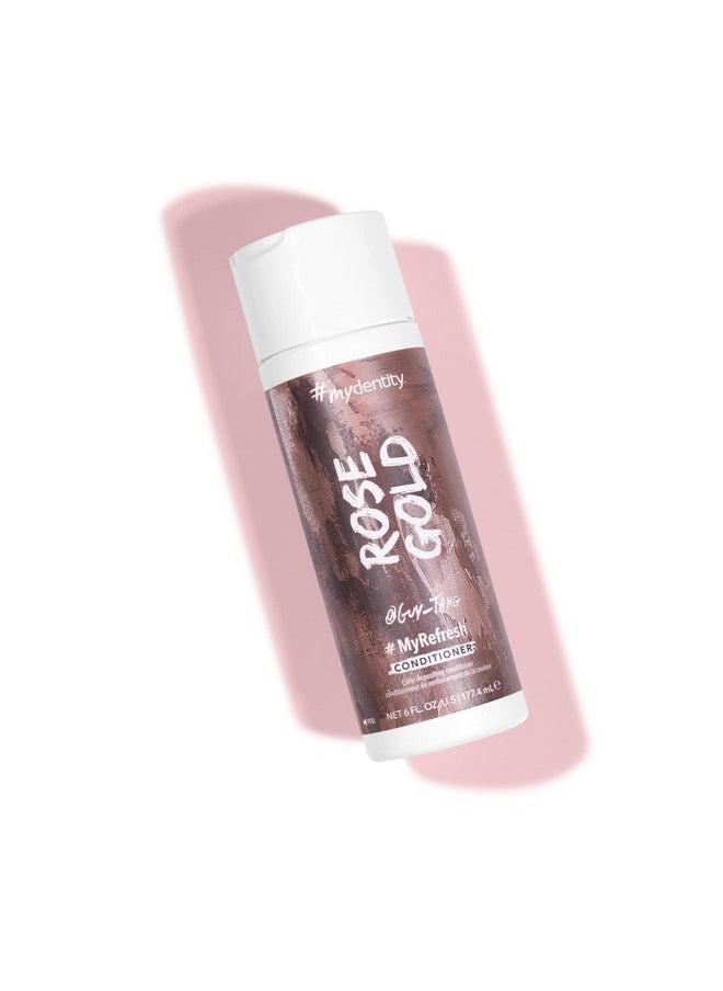 mydentity - #mydentity MyRefresh Color Depositing Conditioner, Rose Gold, 6 oz | Temporary Hair Dye | Color Lasts up to 25 washes - Image 1