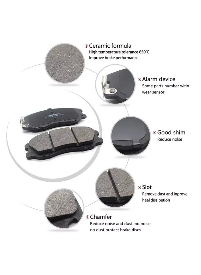 Generic Ceramic Brake For MG RX5, GS, HS，1PC  - Image 4