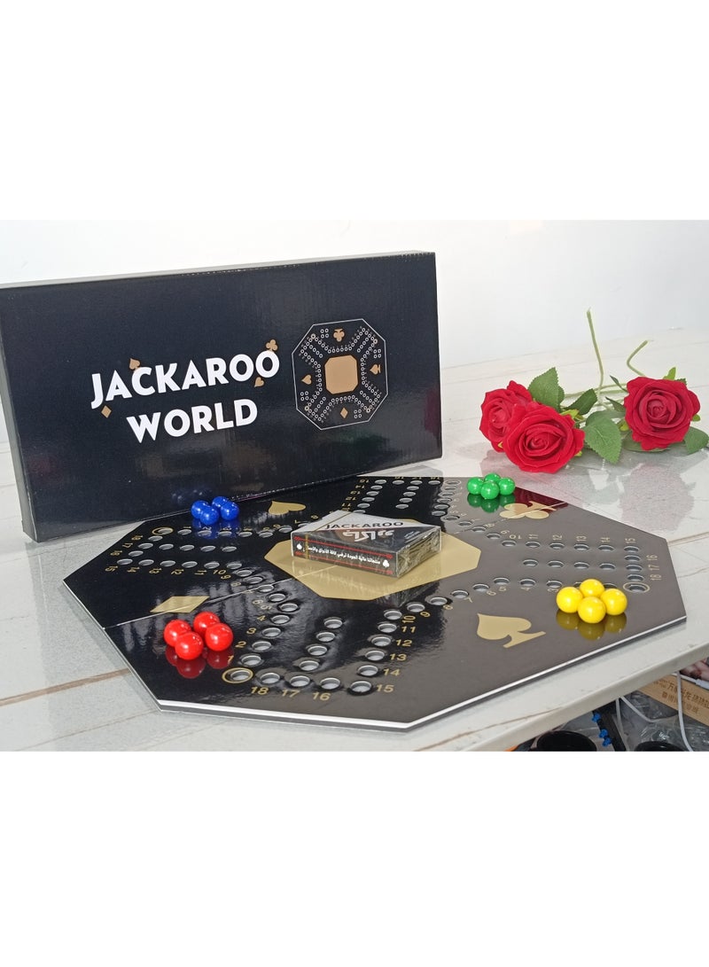 Cardboard Jackaroo strategic game, 45*45 cm  - Image 2