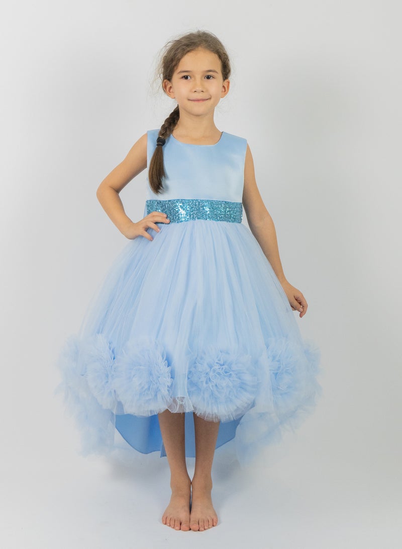 D'Daniela Tulle High-Low Dress - Image 3