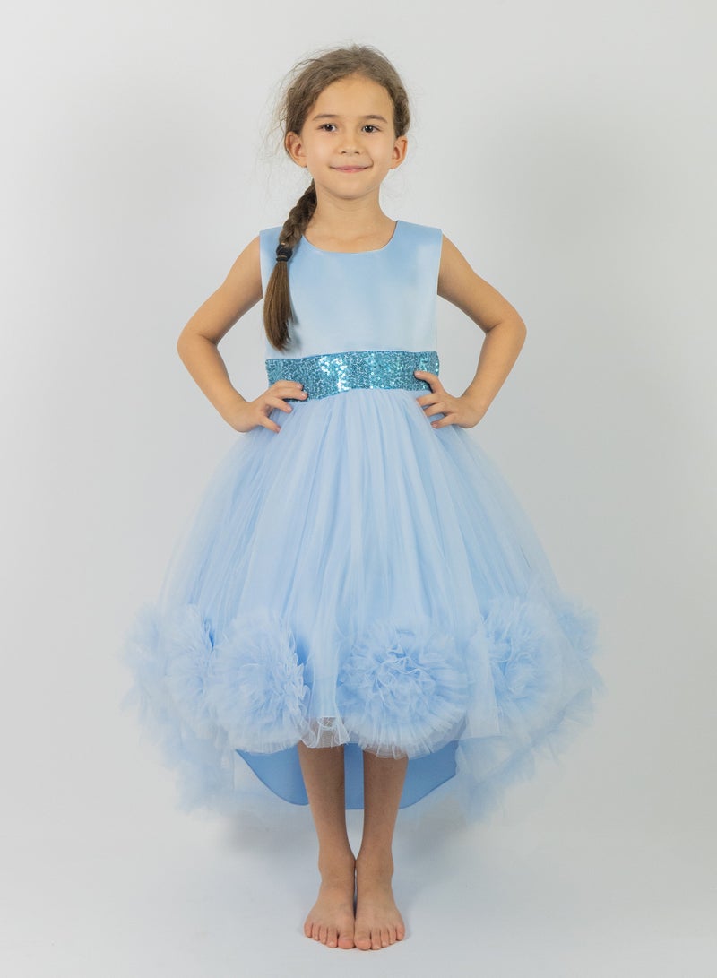 D'Daniela Tulle High-Low Dress - Image 1