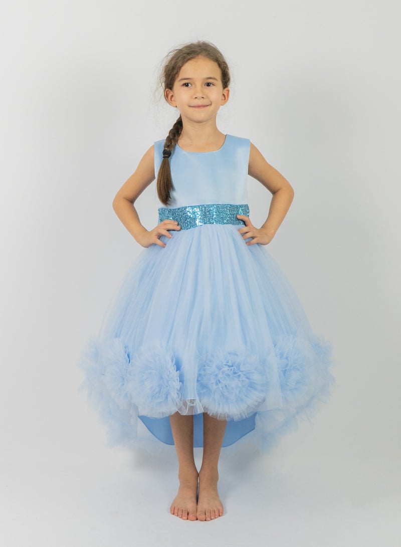 D'Daniela Tulle High-Low Dress - Image 2