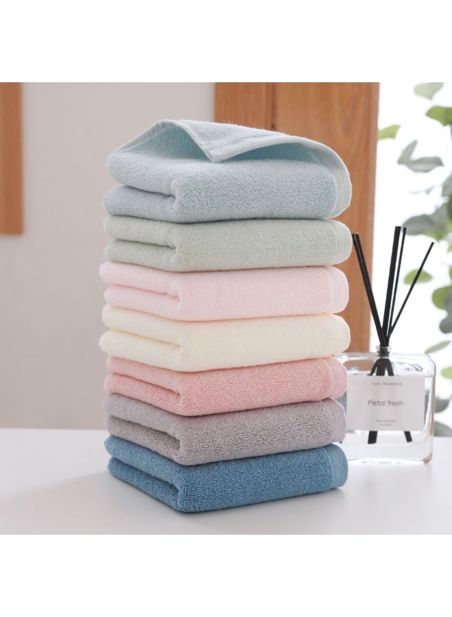 Sharpdo 30*60cm Pure Cotton Towel Soft Thick Face Towel Set Comfortable Absorbent Full Cotton Towel 6 Pack Set - Image 5