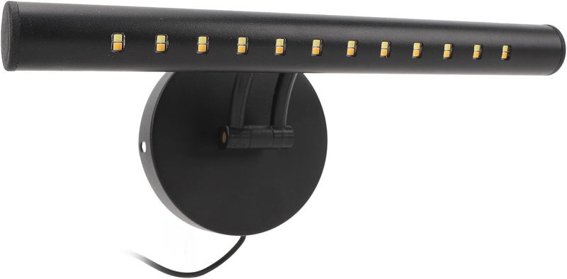 شريط إضاءة مرآة LED، مصباح زينة قابل للتعتيم مع دوران متعدد الزوايا، يعمل بالطاقة عبر USB، تعديل سطوع تدريجي من 3000K إلى 6000K لخزانة المكياج، الحمام، مكتب الفندق (40 سم) - Image 4