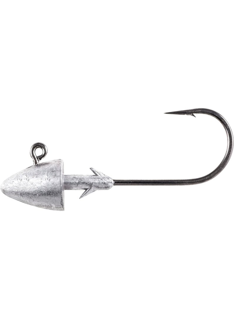 Owner American 5148-121 Ultrahead Saltwater Bullet Jighead, 3/4 oz, 5/0 Hook, Multi, One Size