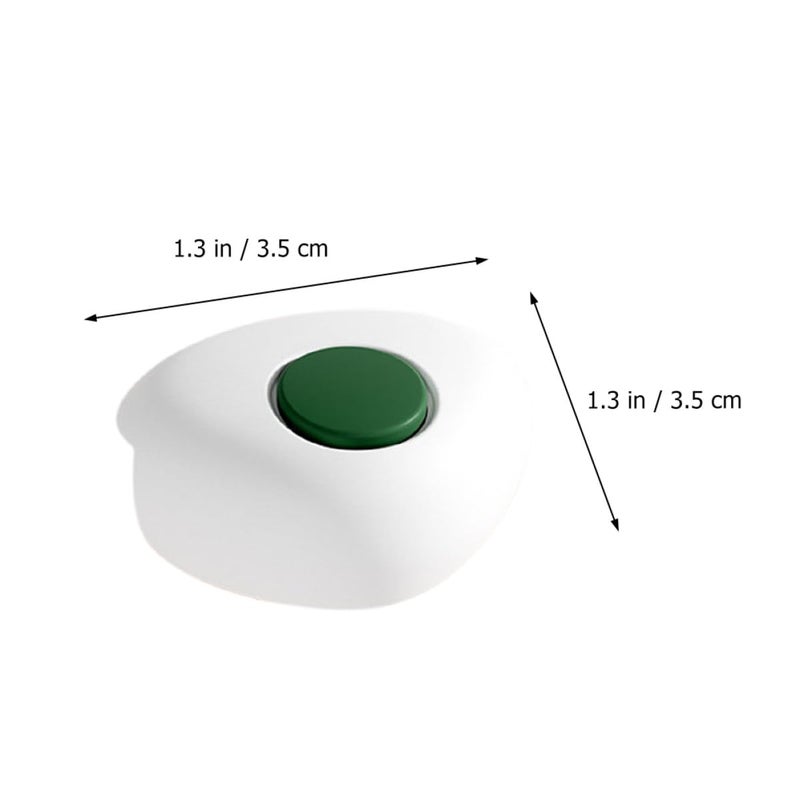 White Silicone Corner Protectors 2 Pack Anti Collision Edge Guards For Furniture - Image 3