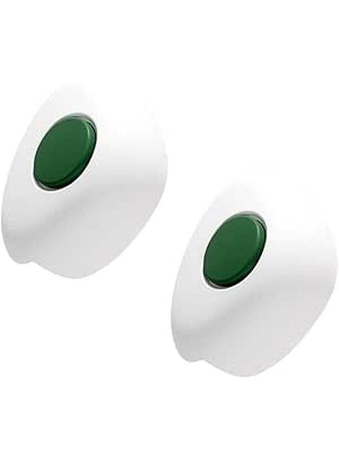 White Silicone Corner Protectors 2 Pack Anti Collision Edge Guards For Furniture - Image 1