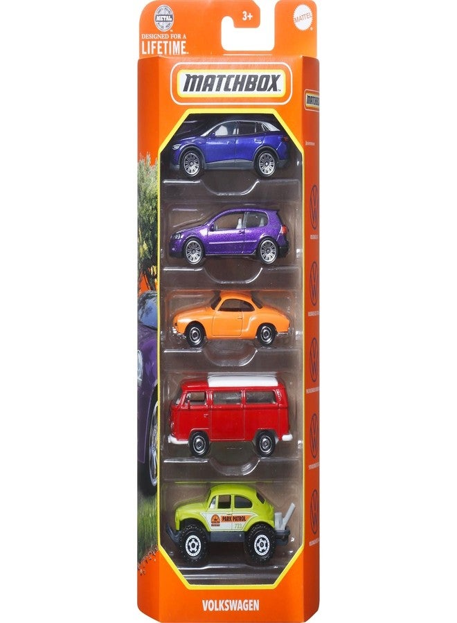 Matchbox 5 Pack Volkswagen - HVT70 - Image 1