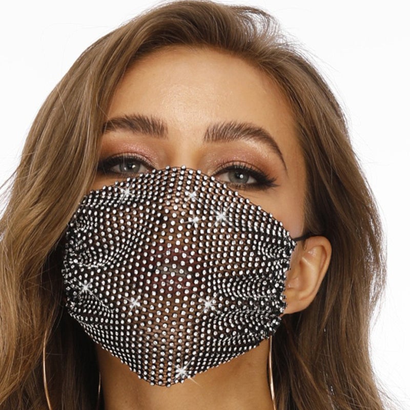1Pc Fashionable Rhinestone Decorative Women Cover - Image 1