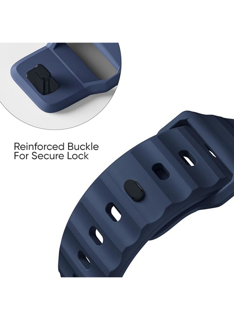 X-level 6 Pack Sport Bands Compatible with Apple Watch Band 49mm 46mm 45mm 44mm 42mm, Soft Silicone Waterproof Wristbands Compatible with iWatch Apple Watch Series 10 9 8 7 6 5 4 3 SE Ultra - Image 3