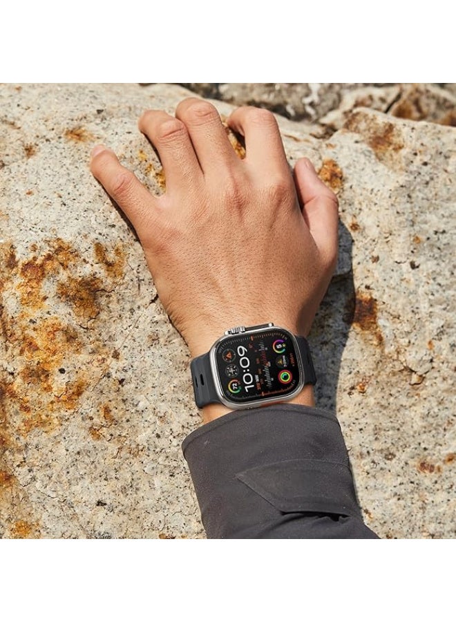 X-level 6 Pack Sport Bands Compatible with Apple Watch Band 49mm 46mm 45mm 44mm 42mm, Soft Silicone Waterproof Wristbands Compatible with iWatch Apple Watch Series 10 9 8 7 6 5 4 3 SE Ultra - Image 4