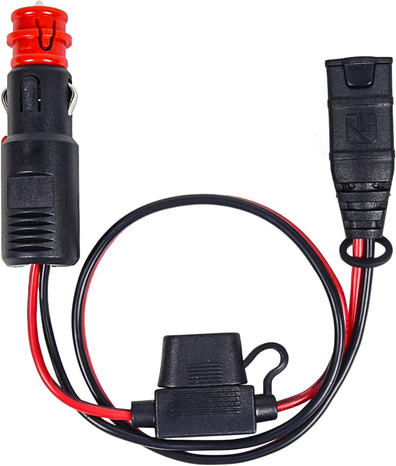 Wuidail Wire Harness Compatible with NOCO GC003 X-Connect Genius Smart Battery Chargers 12V Dual-Size Male Plug Accessory - Image 1
