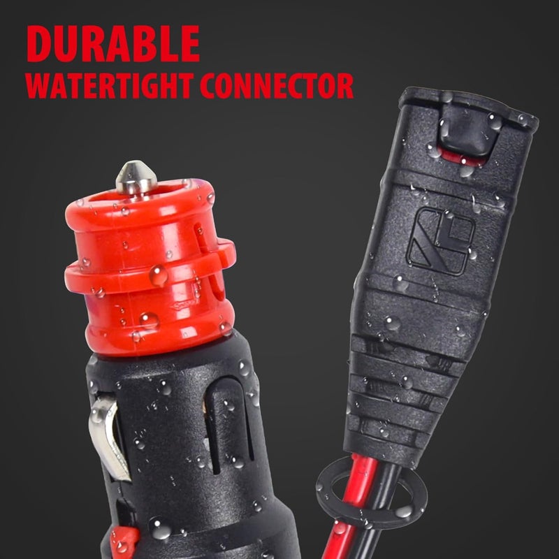 Wuidail Wire Harness Compatible with NOCO GC003 X-Connect Genius Smart Battery Chargers 12V Dual-Size Male Plug Accessory - Image 5