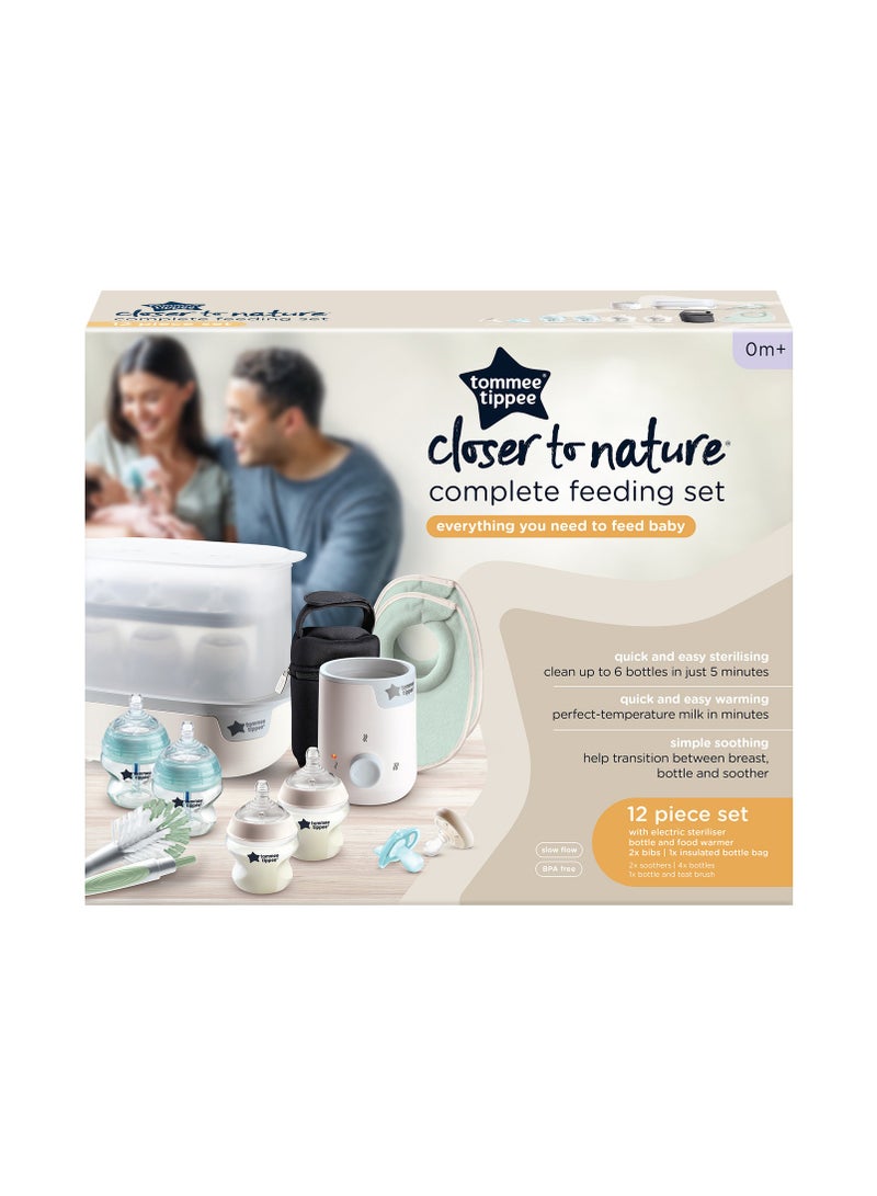 تومي تيبي مجموعة التغذية الكاملة Closer to Nature من Tommee Tippee - باللون الأبيض - Image 2
