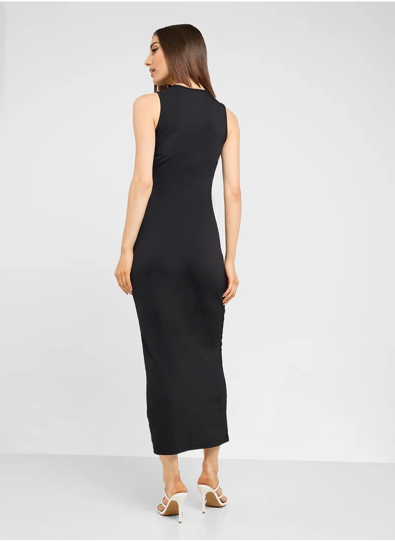 Ginger Bow Detail Shift Dress
