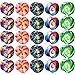 Norcoin 25 Pack YoYo Alloy Response Balls Bulk Colorful Response YoYo Metal Automatic Return Technology Balls for Beginners Boys Adult Training Party Gifts - Image 2