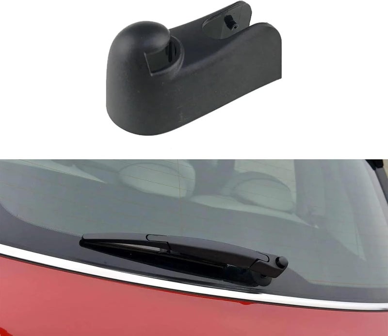 QASULER Rear Wiper Arm Nut Cover Cap for Mini Cooper - Image 4
