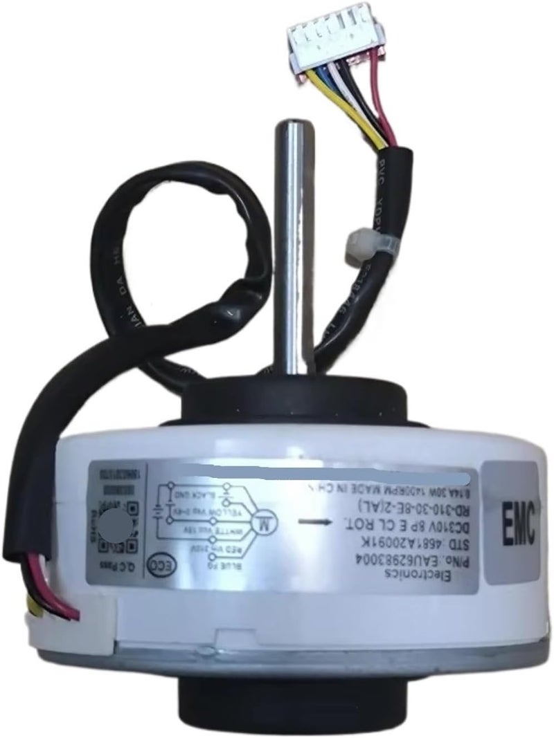 LDGSUPH 8P Air Conditioning Motor，Compatible For LG，DC310V 0.14A 30W 1400RPM， Variable Frequency Air Conditioning Replacement Fan Motor - Image 2