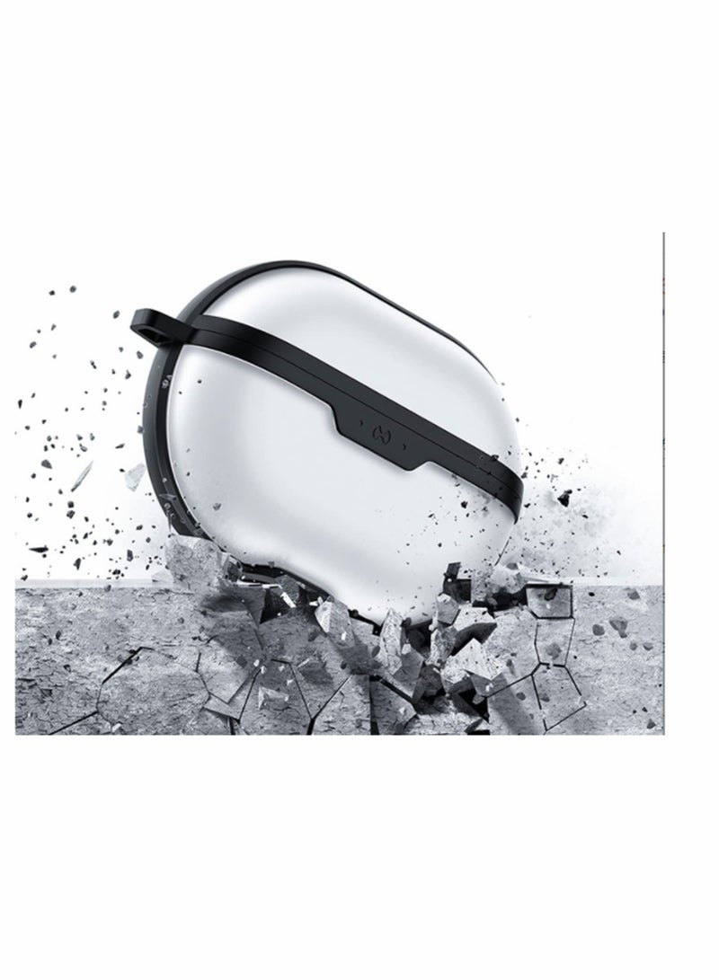 KASTWAVE Case Cover for Huawei Freebuds Pro, Wireless Bluetooth Headset Case Earphone Cover with Keychain, Protect Your Headset from Scratches and External Impacts - Image 4