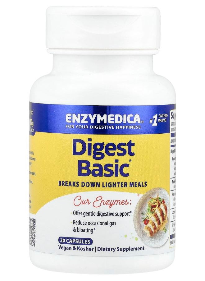 ENZYMEDICA Digest Basic® 30 Capsules 