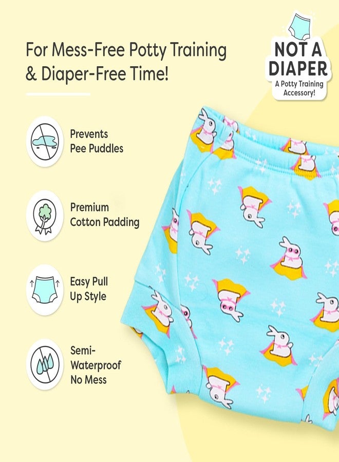 superbottoms Padded Underwear for Babies & Toddlers (1-2 Years), 3 Layers of Premium Cotton & DryFeel Layer, Ideal for Diaper-Free Time & Mess-Free Potty Training Pants, Pack of 12 - Image 2