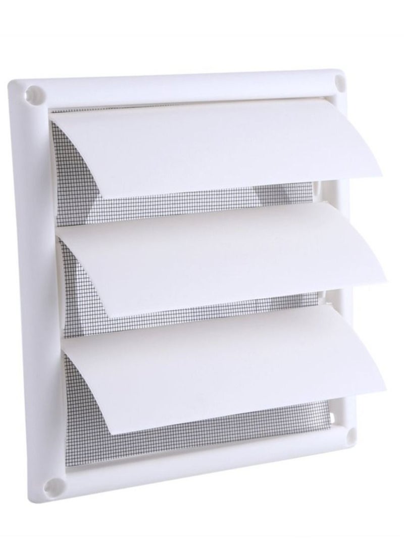 KASTWAVE Air Vent Grille Cover Tech Drive Vent Louvered Outdoor Dryer Vent Cover for Home Office Bathroom Toilet  - Image 2