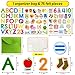 PENGFULL Felt Learning Letters Numbers Pieces75 Felt Board Pieces for Felt Flannel BoardAlphabet ABC for Toddlers for KindergartenPreschoolToddlers - Image 3