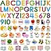 PENGFULL Felt Learning Letters Numbers Pieces75 Felt Board Pieces for Felt Flannel BoardAlphabet ABC for Toddlers for KindergartenPreschoolToddlers - Image 2