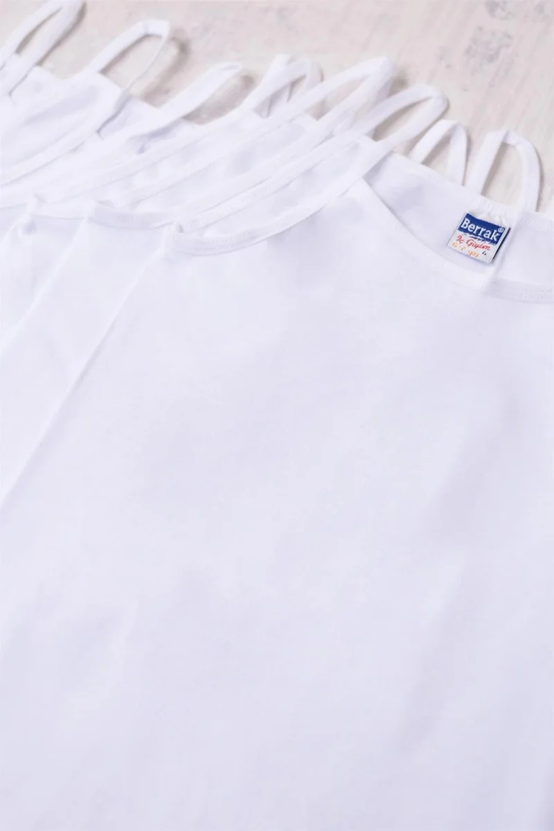 بيراك 6-Piece Girls' Rope Suspender Undershirt