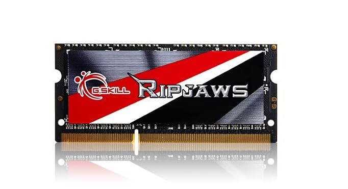 G.Skill ذاكرة لابتوب G.Skill Ripjaws Series 8GB 204-Pin DDR3 SO-DIMM DDR3 1600 (PC3 12800) (F3-1600C9S-8GRSL) - Image 4