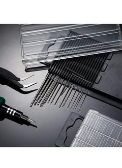 Generic 40-Piece 0.3-1.6 mm Mini Drill Bit Set, Drill Bits Small Shank Twist Drill, High Speed Steel Boards Tiny Drill Bits  - Image 4