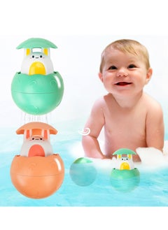 Bunny Baby Bath Toys Bathing Swimming Sprinkler Toy, Kids Bathroom Water Play Bath Soak Baby Water Play Ball Shower Boys & Girls (2 PCS)