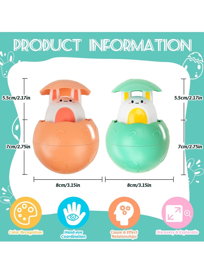 Generic - Bunny Baby Bath Toys Bathing Swimming Sprinkler Toy, Kids Bathroom Water Play Bath Soak Baby Water Play Ball Shower Boys & Girls (2 PCS) - Image 1