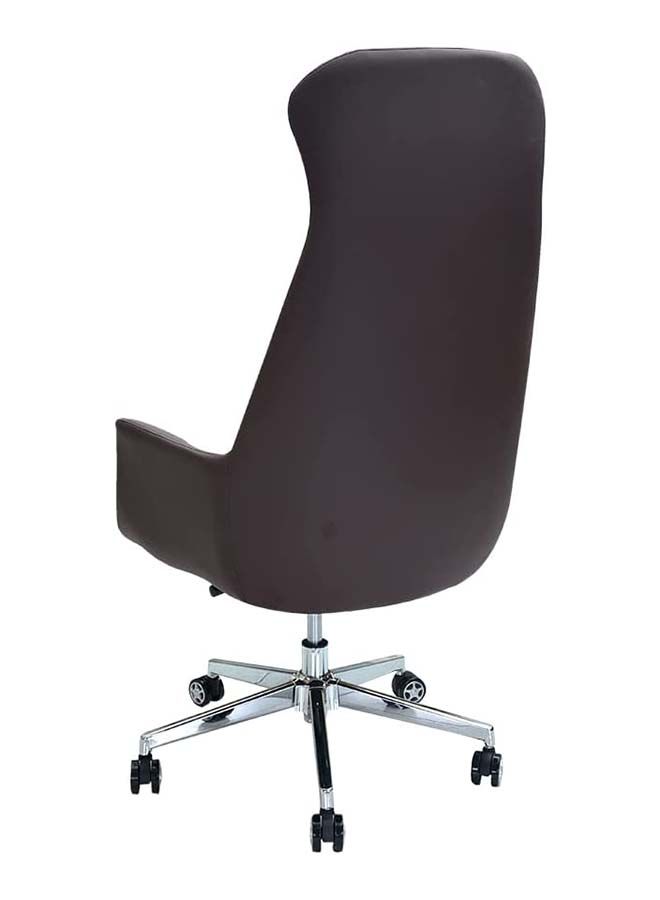 Executive Office Chair PU Leather And Foam 360° Swivel Desk Chair Computer Table Chair