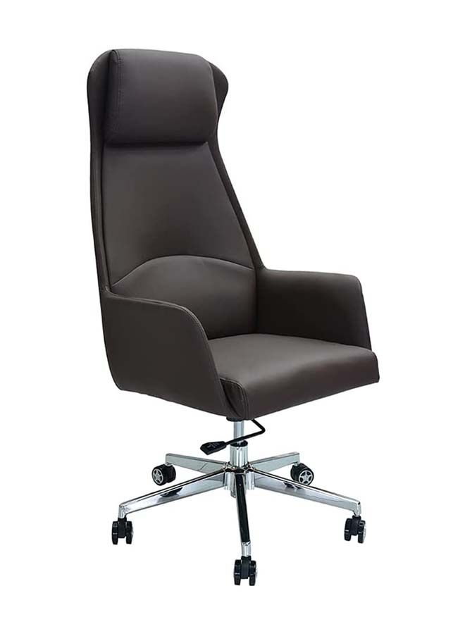 Executive Office Chair PU Leather And Foam 360° Swivel Desk Chair Computer Table Chair