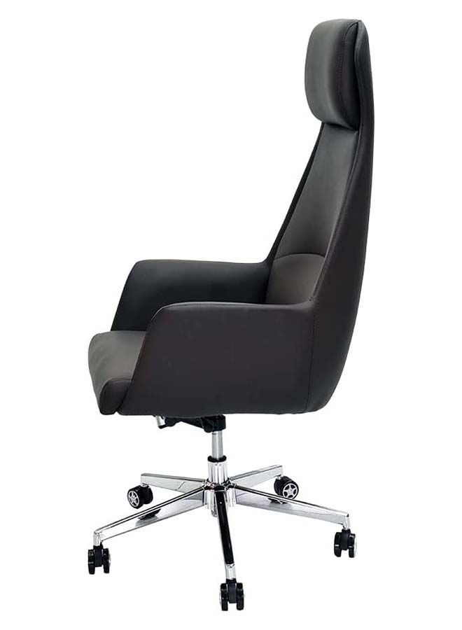 Executive Office Chair PU Leather And Foam 360° Swivel Desk Chair Computer Table Chair