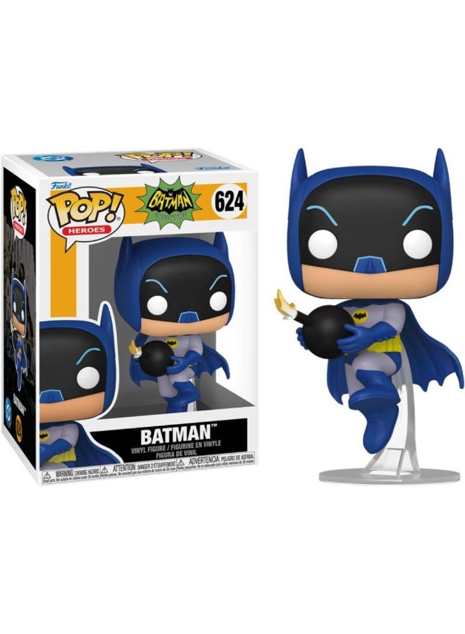 Funko POP! Heroes DC Comics Batman 60th Anniversary Batman with Bomb Vinyl Figure (11.7 cm) - Image 2