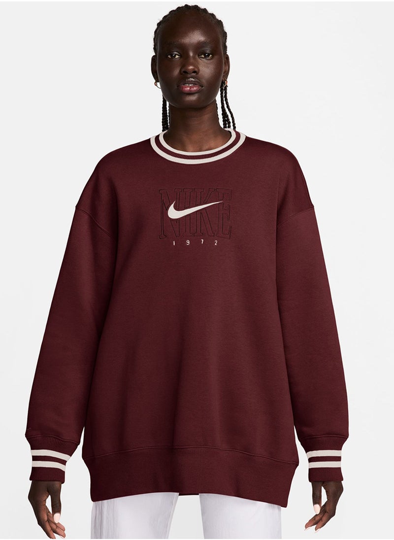 Nike - Nsw Phoenix Fleece Oversized Sweatshirt - Image 1