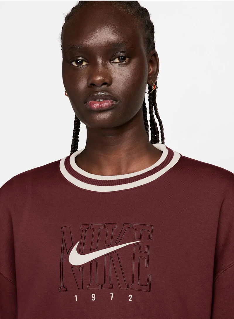 نايكي Nsw Phoenix Fleece Oversized Sweatshirt