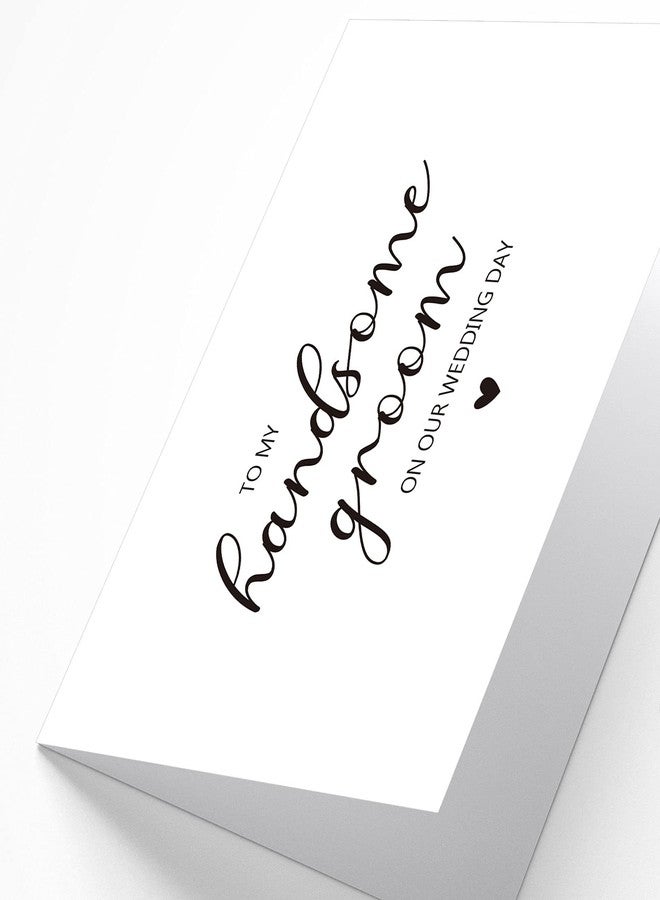 Goroar To My Husband on Our Wedding Day Card, To My Groom Card, Wedding Card to Husband - Image 3