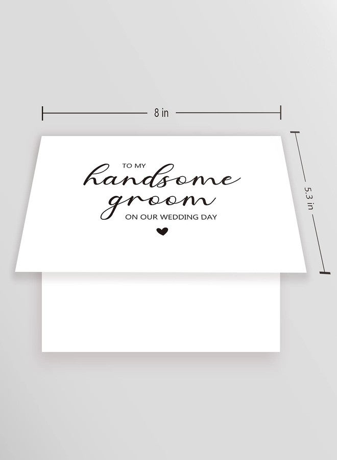 Goroar To My Husband on Our Wedding Day Card, To My Groom Card, Wedding Card to Husband - Image 2