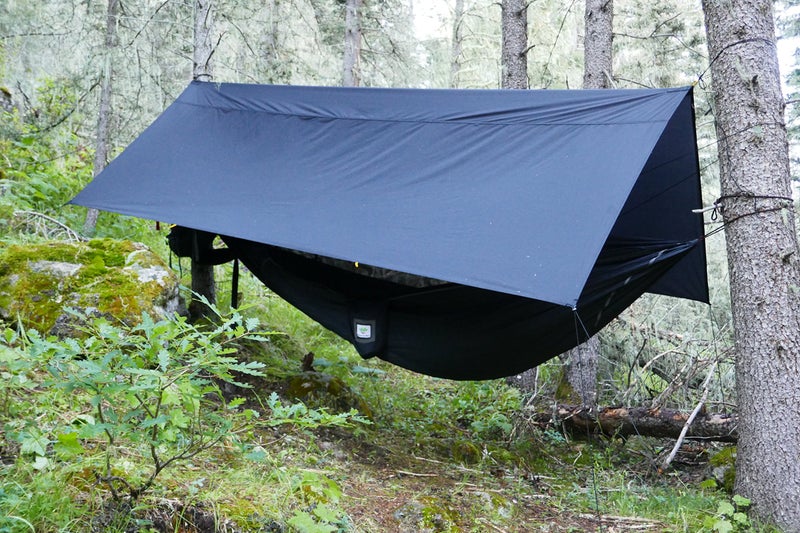 Hammock Bliss - Stay Dry Jumbo Rain Fly - Extra Huge Waterproof Tent Tarp and Hammock Shelter to Cover Your Hammock and Gear – Enormous 98” Wide Area Makes Hammock Camping A Dry Rain Free Experience - Image 2