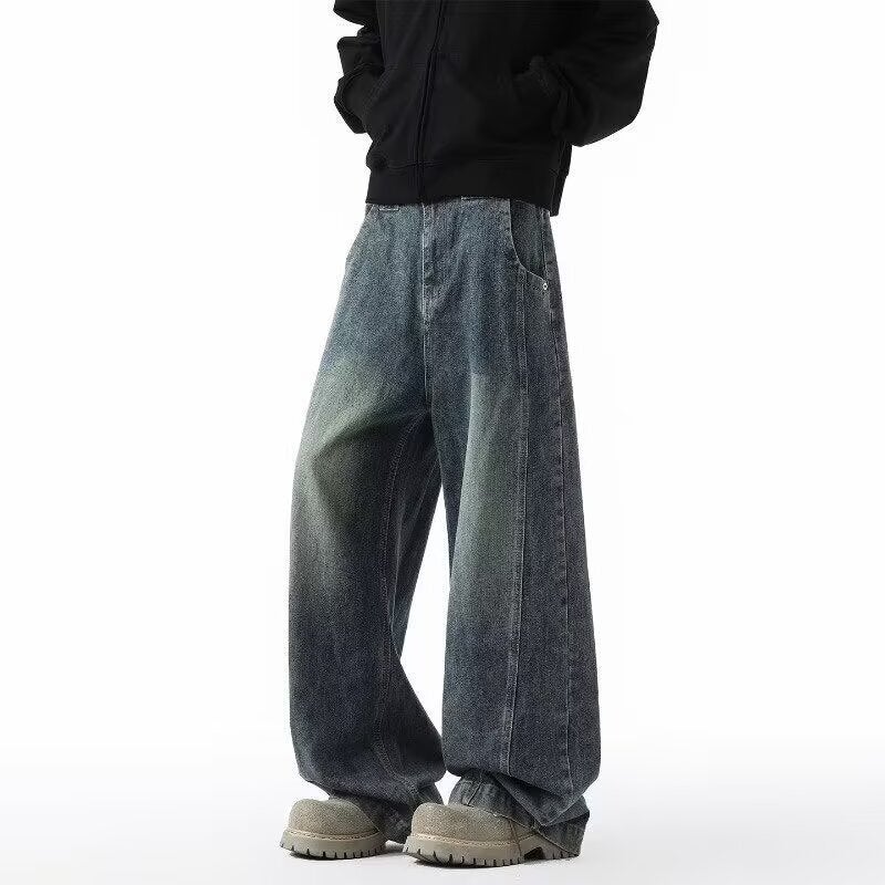 Unisex Casual Daily Denim Jeans - Image 2