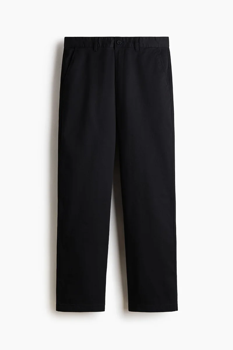 H&M  Relaxed Fit Cotton chinos for Men | Best Price UAE