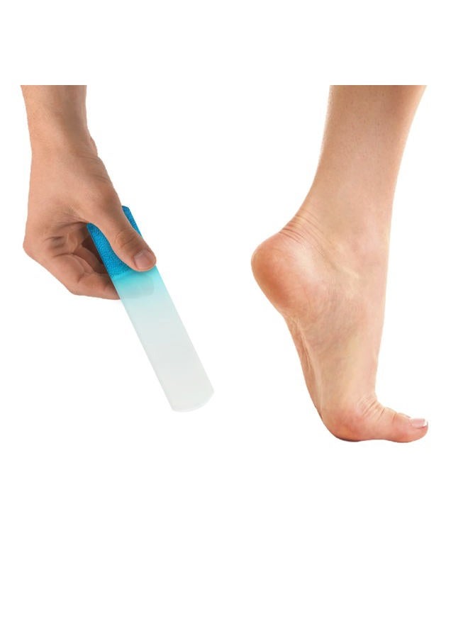 SIUSIO 2Pcs Glass Foot File Pedicure Rasp Dead Skin Remover Calluses Corn Coarse Hard Skin Remover Pedicure Tools Smooth Foots Care Tool for Soft Feet - Image 3